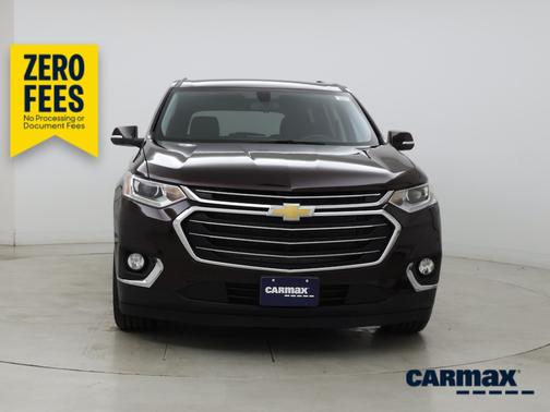 Burgundy 2021 Chevrolet Traverse LT Cloth
