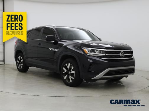 Black 2023 Volkswagen Atlas Cross Sport SE