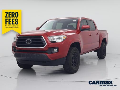Burgundy 2022 Toyota Tacoma SR5