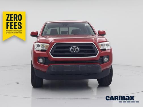 Burgundy 2022 Toyota Tacoma SR5