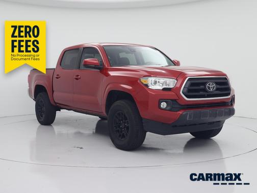Burgundy 2022 Toyota Tacoma SR5