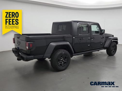Black 2021 Jeep Gladiator Sport