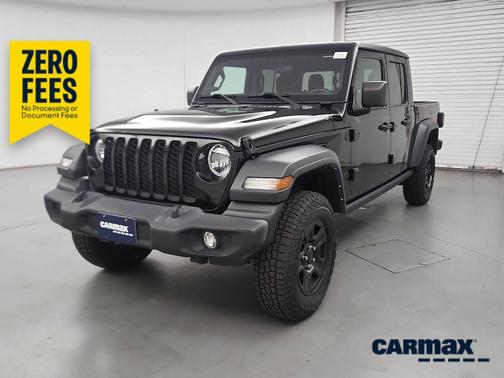 Black 2021 Jeep Gladiator Sport