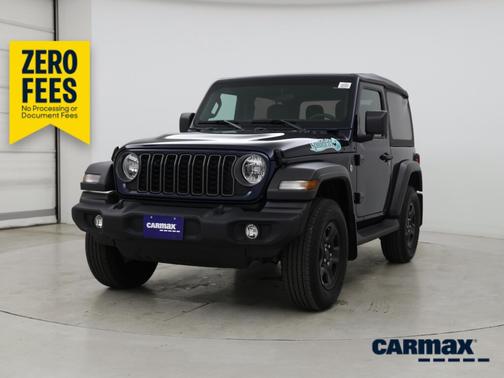 Blue 2025 Jeep Wrangler Sport S