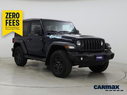Blue 2025 Jeep Wrangler Sport S