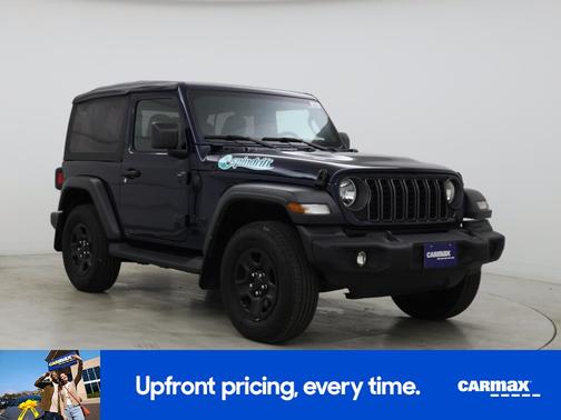 Blue 2025 Jeep Wrangler Sport S