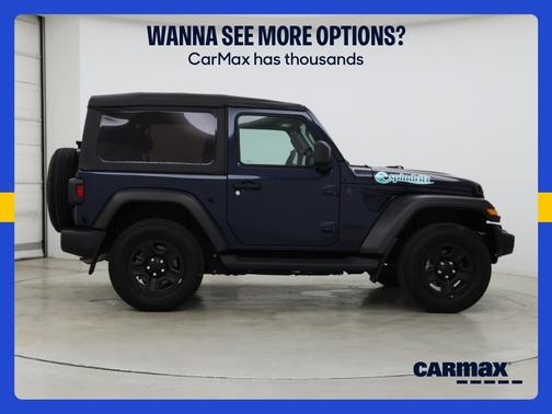 Blue 2025 Jeep Wrangler Sport S