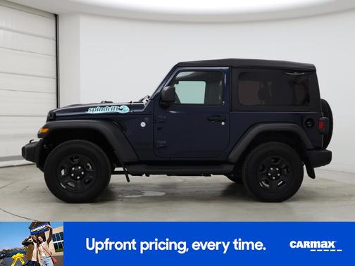 Blue 2025 Jeep Wrangler Sport S