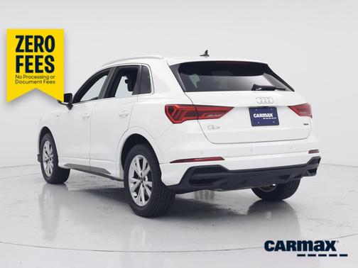 White 2023 Audi Q3 S-Line Premium