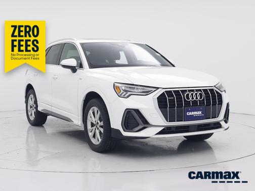 White 2023 Audi Q3 S-Line Premium