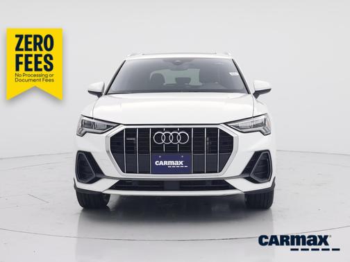 White 2023 Audi Q3 S-Line Premium