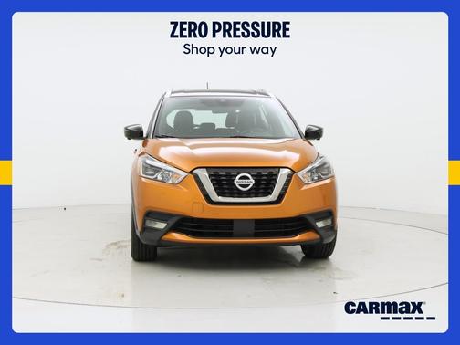 Orange 2020 Nissan Kicks SR
