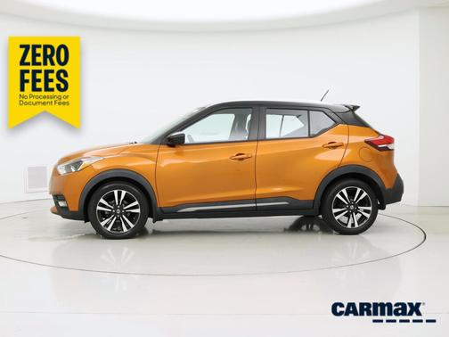 Orange 2020 Nissan Kicks SR