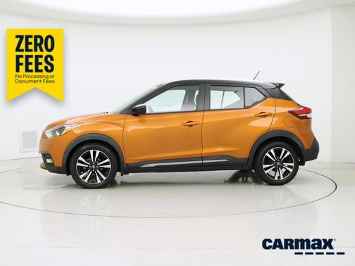 Orange 2020 Nissan Kicks SR