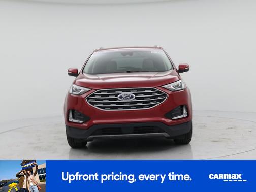 Red 2020 Ford Edge SEL