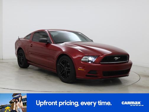Burgundy 2014 Ford Mustang