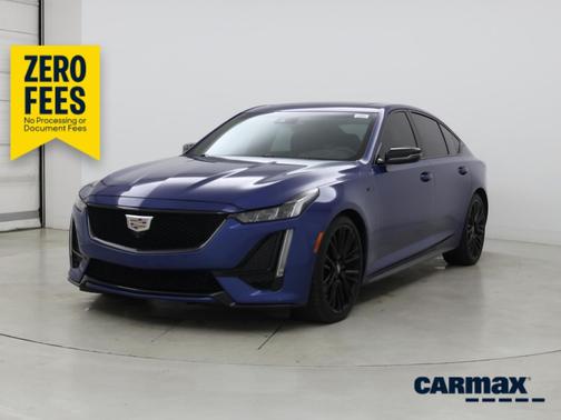 Blue 2023 Cadillac CT5-V