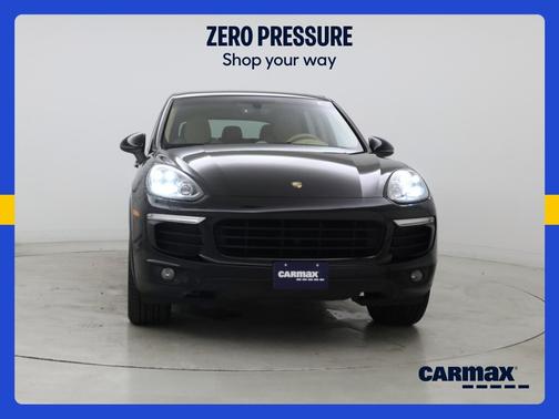 Black 2017 Porsche Cayenne Platinum