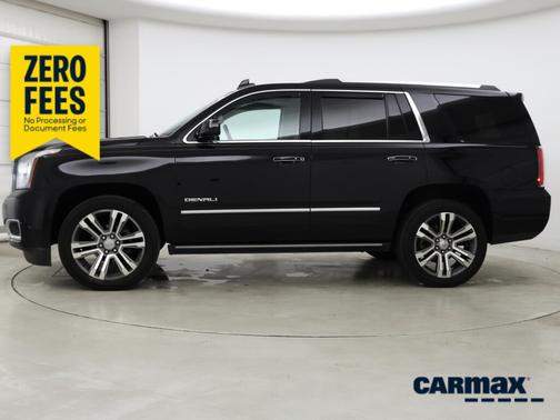 Black 2017 GMC Yukon Denali