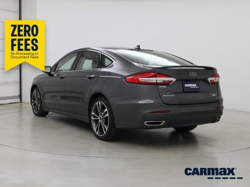 Gray 2019 Ford Fusion Titanium