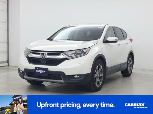 White 2018 Honda CR-V EX