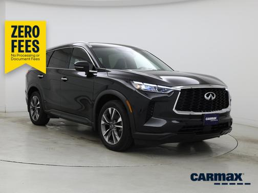 Black 2023 INFINITI QX60 Luxe