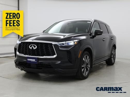 Black 2023 INFINITI QX60 Luxe