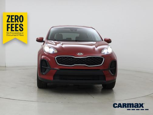 Red 2022 Kia Sportage LX