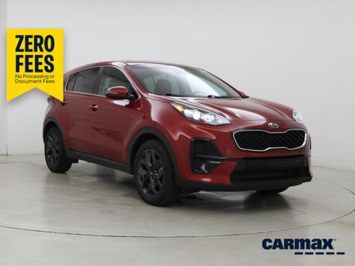 Red 2022 Kia Sportage LX