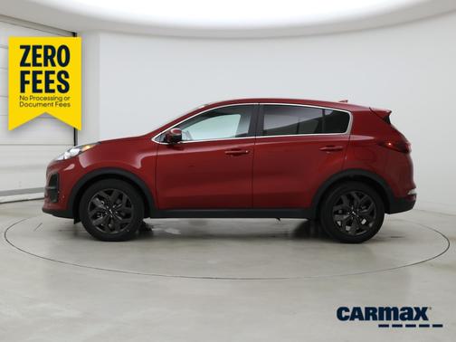Red 2022 Kia Sportage LX