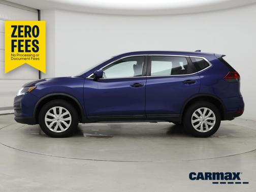 Blue 2018 Nissan Rogue S