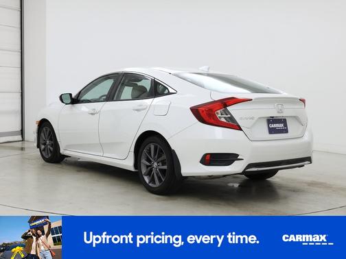 White 2020 Honda Civic EX