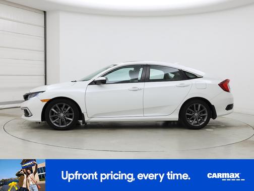 White 2020 Honda Civic EX