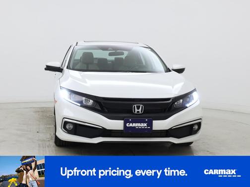 White 2020 Honda Civic EX