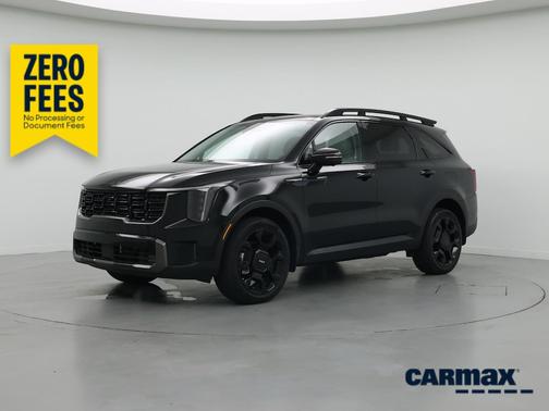 Black 2025 Kia Sorento X-Line SX