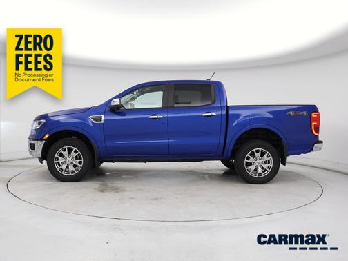 Blue 2019 Ford Ranger Lariat