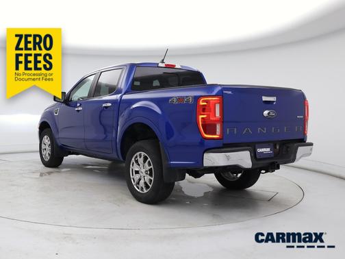 Blue 2019 Ford Ranger Lariat