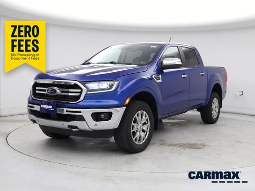Blue 2019 Ford Ranger Lariat