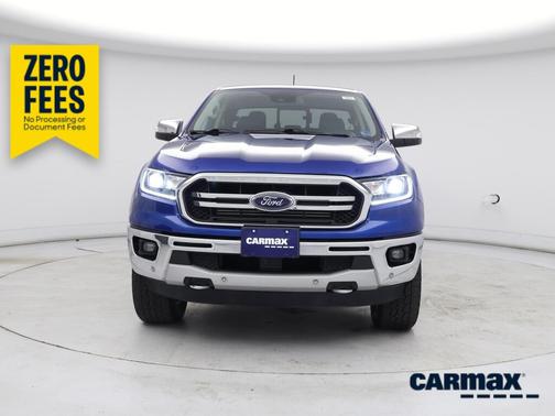 Blue 2019 Ford Ranger Lariat