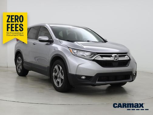 Silver 2018 Honda CR-V EX-L