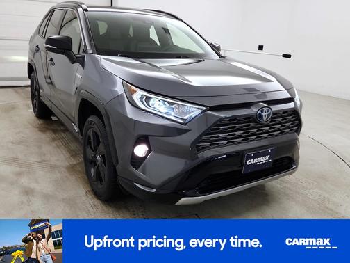 Gray 2019 Toyota RAV4 Hybrid XSE