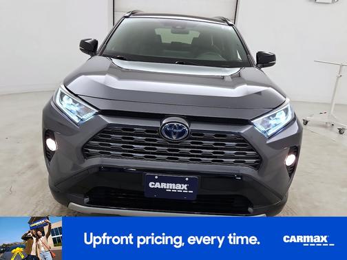 Gray 2019 Toyota RAV4 Hybrid XSE