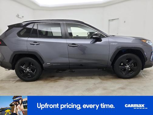 Gray 2019 Toyota RAV4 Hybrid XSE