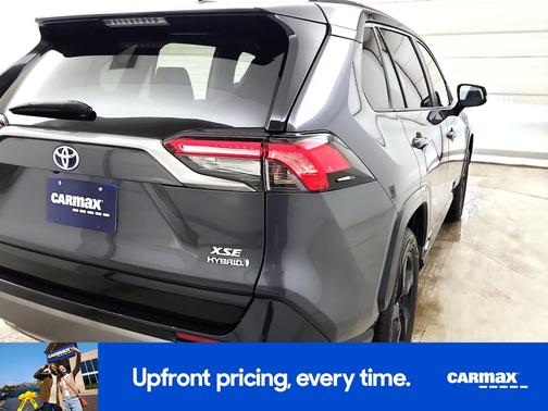 Gray 2019 Toyota RAV4 Hybrid XSE