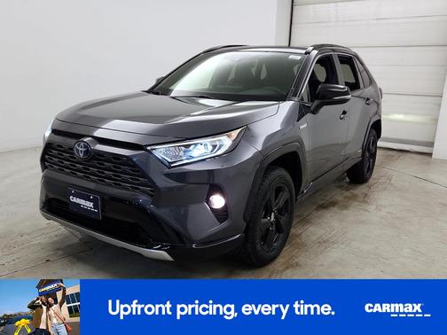 Gray 2019 Toyota RAV4 Hybrid XSE