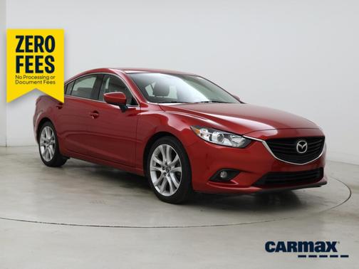Red 2016 Mazda Mazda6 I Touring