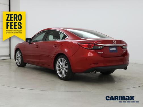 Red 2016 Mazda Mazda6 I Touring