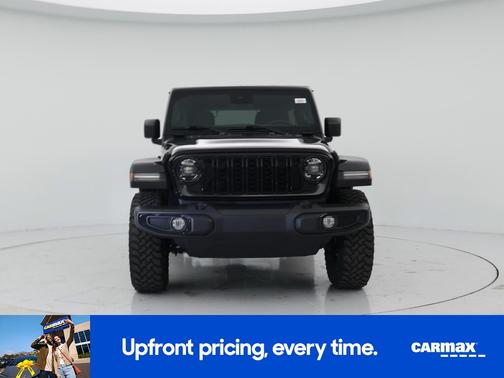 Black 2024 Jeep Wrangler Willy's