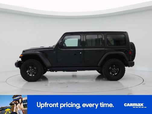Black 2024 Jeep Wrangler Willy's