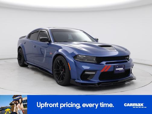 Blue 2023 Dodge Charger Scat Pack Widebody Sedan